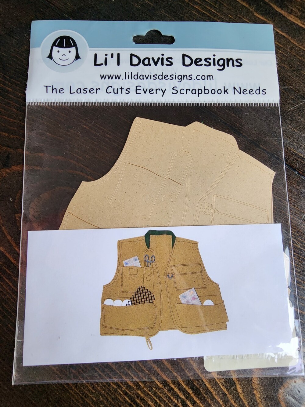 Scrapbook Laser Cut - Crabs Beach LI’L Davis Designs Craft Retired NEW #18